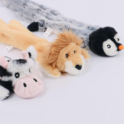 Pet Toy Squeaky Animal Soft Plush Dog Chew Sloth Series 45 cm Pet Dental Health - Aimall