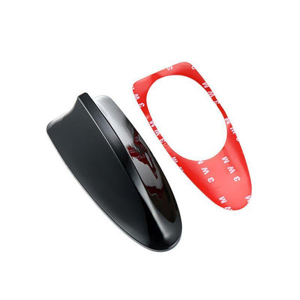 Universal Auto Car Roof Radio AM/ FM Signal Shark Fin Aerial Antenna Black AUS - Aimall