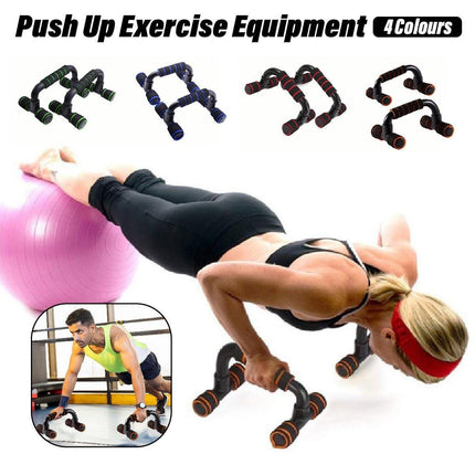 H Shaped Push Up Bars Home Fitness Equipment for Chest Arm Shoulder Training