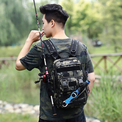 Fishing Tackle Backpack Storage Bag Shoulder Fishing Gear Bags Outdoor Backpack