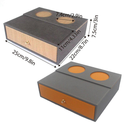 Single Layer Hotel Toiletries Dispenser Box Bathroom Amenities Storage Container