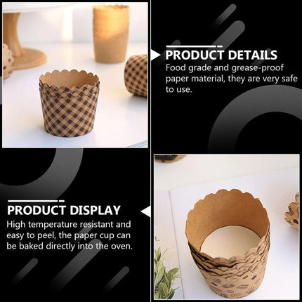 1000PCS Cake Cups Cupcake Molds Cupcake Holder Paper Baking Cups Liners Aimall