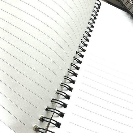 6pcs B5 Spiral Notebook Lined Notepad Stationery School Office Writing Journal