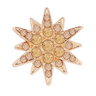 Brooch Six Pointed Star Collar Button Badge Fashion Corsage Pin Accessories