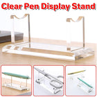 Acrylic Single Pen Display Rack Pencil Makeup Brush Transparent Pen Holder Stand