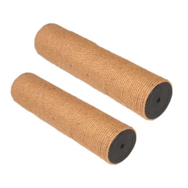 2pcs Sisal Cat Scratching Post Climbing Frame Replacement Pole for Cats Activity