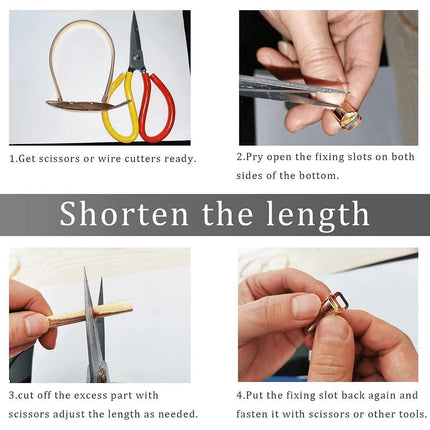 4pcs Metal Spring Curtain Tiebacks Elastic Fasteners for Home Window Drapes