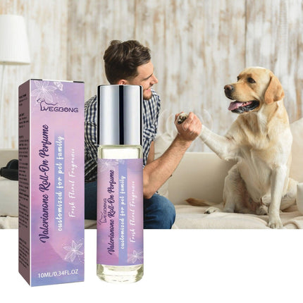Pet Perfume Roller Beads Relieve Dog Anxiety Calming Scent for Relaxed Pets