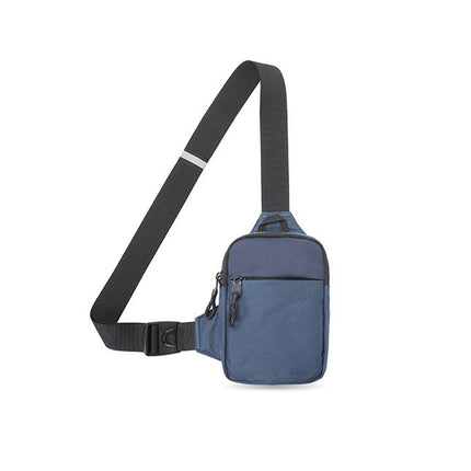 Sports Chest Bag Crossbody Backpack Mini Fashion Satchel for Outdoor Travel