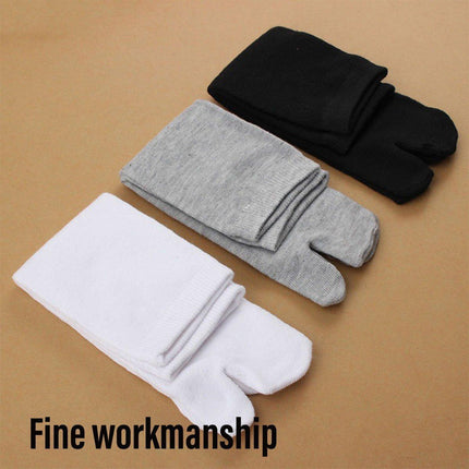 Two Toe Socks Japan Style Clog Props Hotel Bath Spa Socks Comfortable Tube Fit