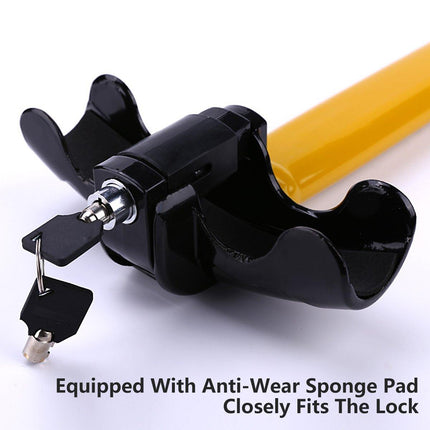 Car Steering Wheel Lock T-Type Anti-Theft Lock for Vehicle Security Protection