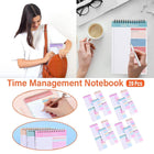 20PCS A5 Spiral Week Planner Efficient Time Management Notebook Schedule Book
