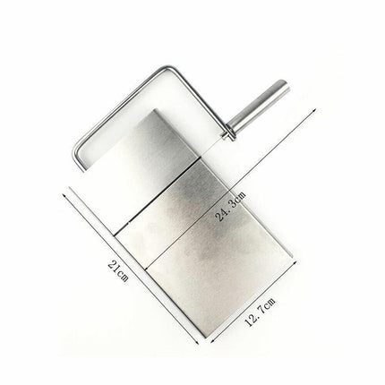 Cheese Slicer Blade Wire Cutter Cake Board Butter Slicer Tool Stainless Steel - Aimall