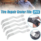 5pcs Bike Tire Repair Kit Inner Tube Patch Tool Set with File Knife Prying Tools