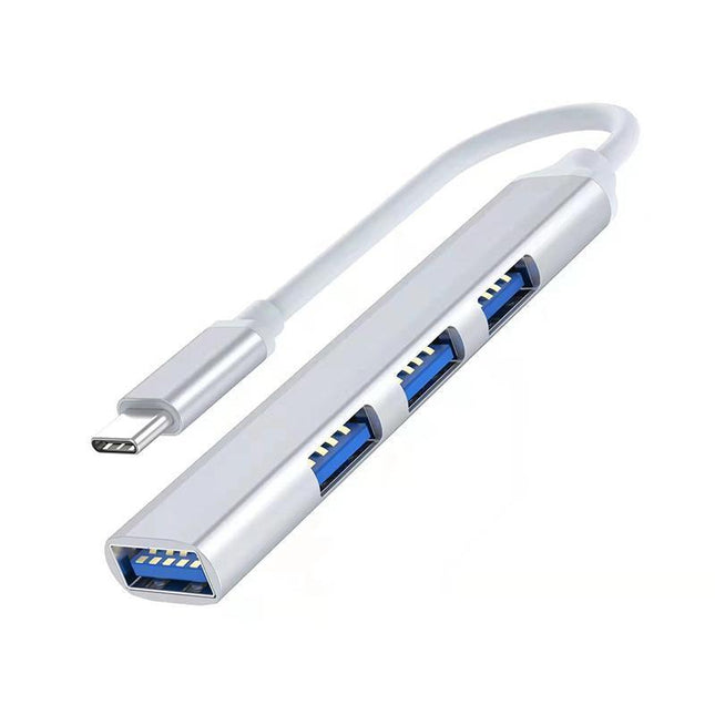 USB C HUB 3.0 Type C 4-Port Multi-Splitter OTG Adapter for PC Android Laptop Mac - Aimall