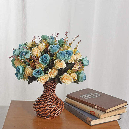4pcs Artificial Flowers Home Decoration Floral Arrangement for Living Room Decor