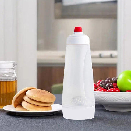 1000ml Hand Crank Batter Dispenser Mixing Jug with Scale for Muffins Pancakes