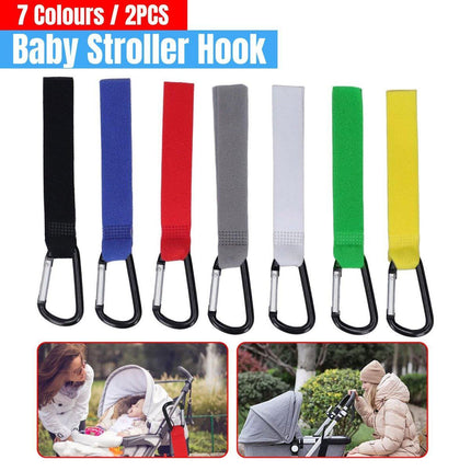 Velcro Stroller Hook for Debris Storage Anti-Loss Multi-Function Hanging Clip