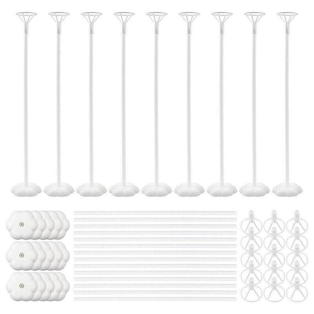 6-24Pcs Balloon Stand Base Holder Shower Kids Birthday Wedding Party Table Decor - Aimall