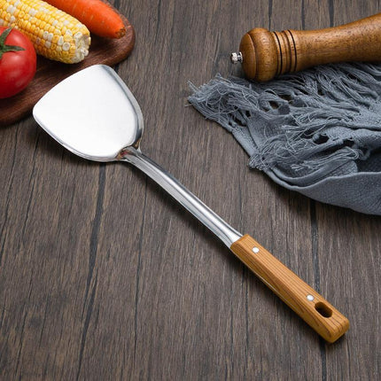 5pcs Stainless Steel Spatula Soup Spoon Kitchenware Set for Household Cooking