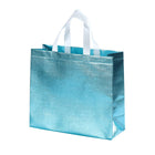 25PCS Embossed Non-Woven Tote Bag Fashion Shopping Gift Packaging Bag