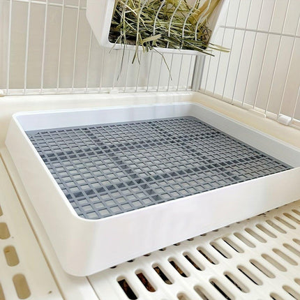 Rabbit Toilet Animal Toilet for Small Pets Litter Box Clean Hygiene Accessory