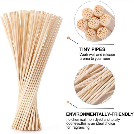 Premium Quality Reed Diffuser Reeds Rattan Stick Bulk Pack 3x260mm VIC Black - Aimall