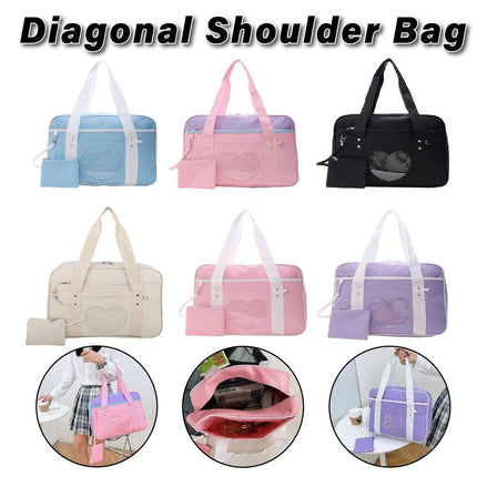 Love Handbag Schoolbag Shoulder Bag Crossbody Purse for Women Fashion Large