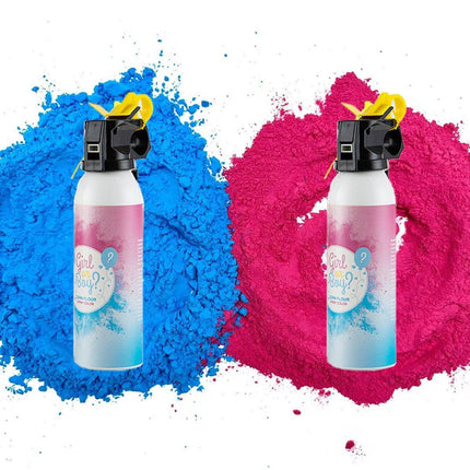 Gender Reveal Powder Blaster Blue Pink Spray Bottle Boy Girl Colour Powder Spray