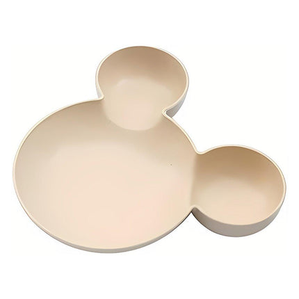 4PCS Wheat Straw Tableware Set Anti Fall Bowls Children Dish Dinner Plate Bowl