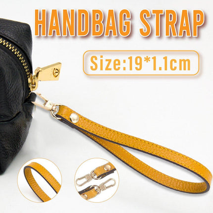 Adjustable Leather Replacement Wrist Strap for Wallets Handbags and Clutches