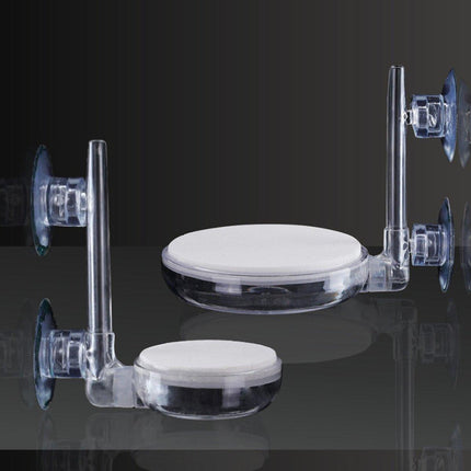 Quiet Bubble Stone Aerator Head Fish Tank Oxygen Pump Nano Air Disc Atomizer