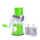 Kitchen Vegetable Fruit Slicer Cutter Shredder Food Manual Rotary Grater Chopper - Aimall