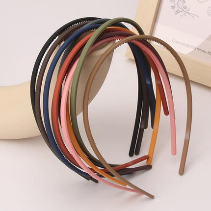 Women Frosted Headband Hairband Lady Hair Hoop Hair Accessories Headwear Decor - Aimall