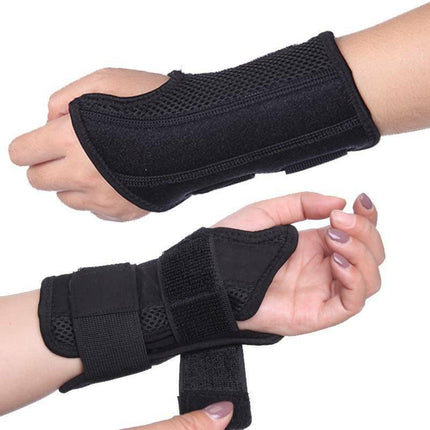 Carpal Tunnel Wrist Brace Night Sleep Wrist Support Wrist Splint Pain Left Hand - Aimall