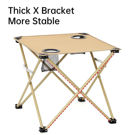 Portable Oxford Cloth Camping Folding Table Chair Waterproof Outdoor BBQ Fishing