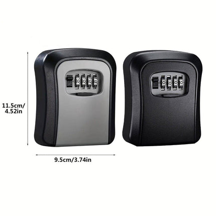 Combination Key Box with Combination Lock for Home Office Security Storage