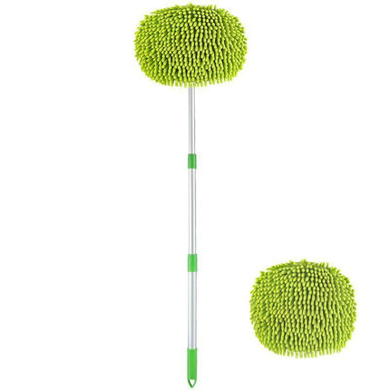 New Telescopic Car Brush Wash Soft Care Mop Vehicle Cleaning Window Adjustable - Aimall