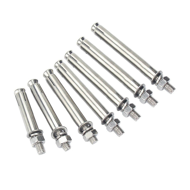 M10 Stainless Steel Hex Head Expansion Anchor Bolts Heavy Duty Screws