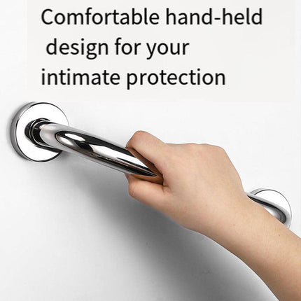 2X Stainless Steel Bathroom Shower Grab Bar Safety Handrail Wall Support Handle