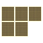 13mm 132 Dots - 5 Sheets