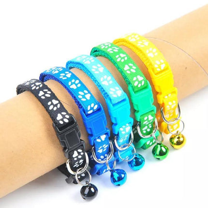 12 PCS Adjustable Whelping ID Collars with Bells - Aimall