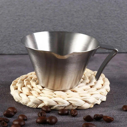 100ml Stainless Steel Coffee Extraction Measuring Cup Graduated Coffee Tool