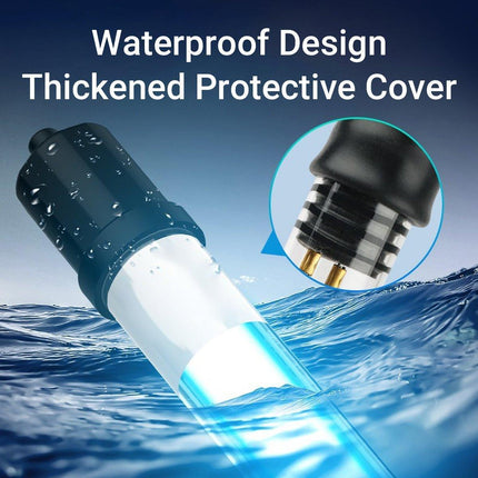 Fish Tank Germicidal Lamp UV Ultraviolet Water Disinfection Light for Aquarium