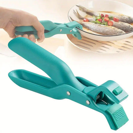 2PCS Anti Slip Silicone Heat Resistant Plate Bowl Clip Holder Kitchen Tool