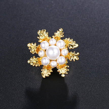 Imitation Pearl Brooch Elegant Jewelry Fashion Accessory Women Ladies Gift