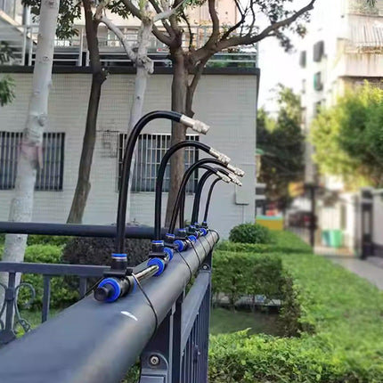 5M 10M 20M Garden Watering System Adjustable Spray Irrigation Hose Sprinkler