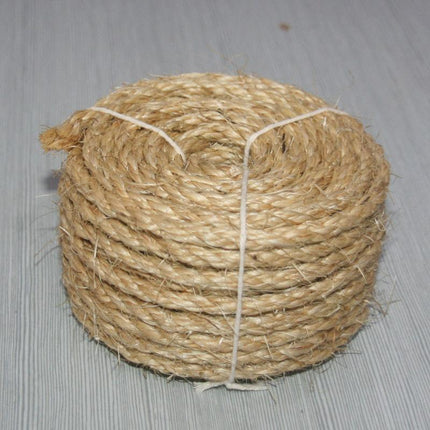 Natural sisal rope 6mm thick twine for crafts and gardening