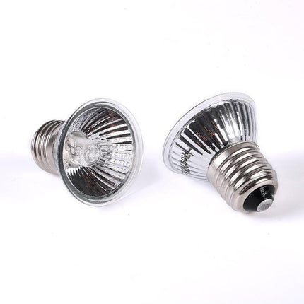 E27 Reptile Heating Light Turtle Lizard UVB + UVA Pet Heat Lamp Clip Holder - Aimall