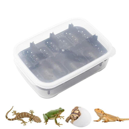 14 Grids Crawler Incubator Pet Breeding Box Keeping Eggs Safe Warm